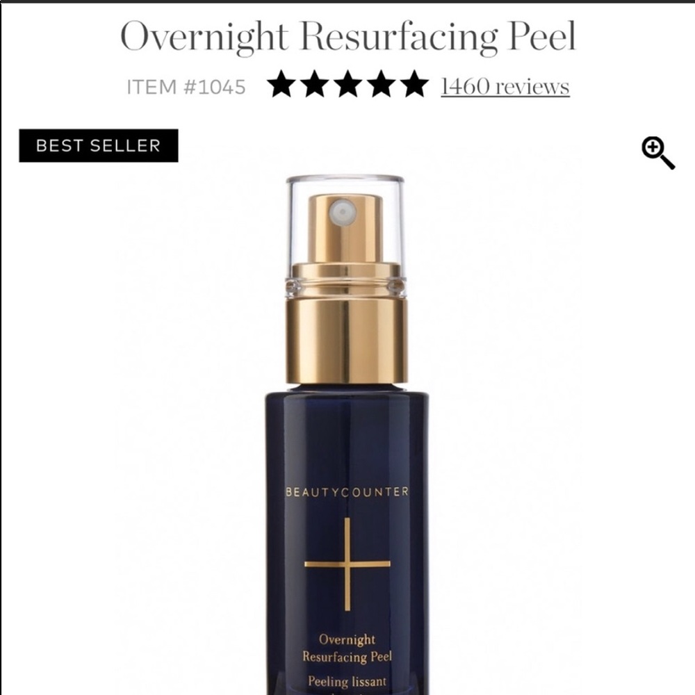 NIB beautycounter overnight resurfacing peel